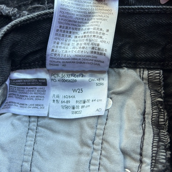LEVIS ORIGINAL 501 HIGH RISE SHORTS - Picture 5 of 6